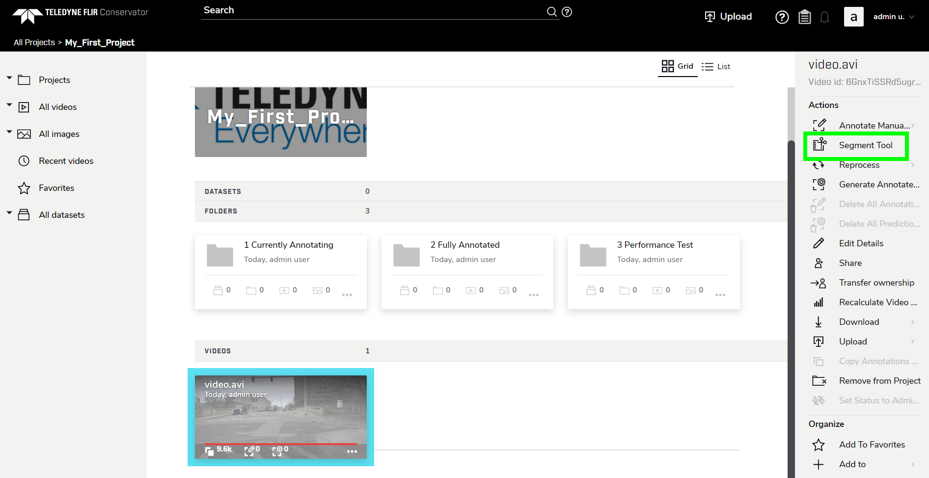 Highlight Segment Tool