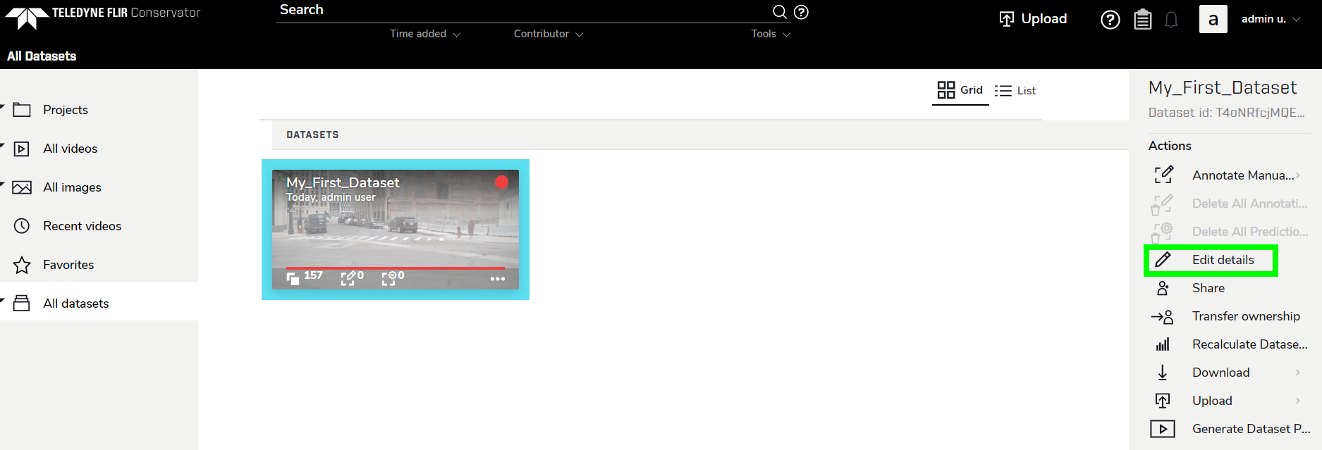 Highlight Edit Details